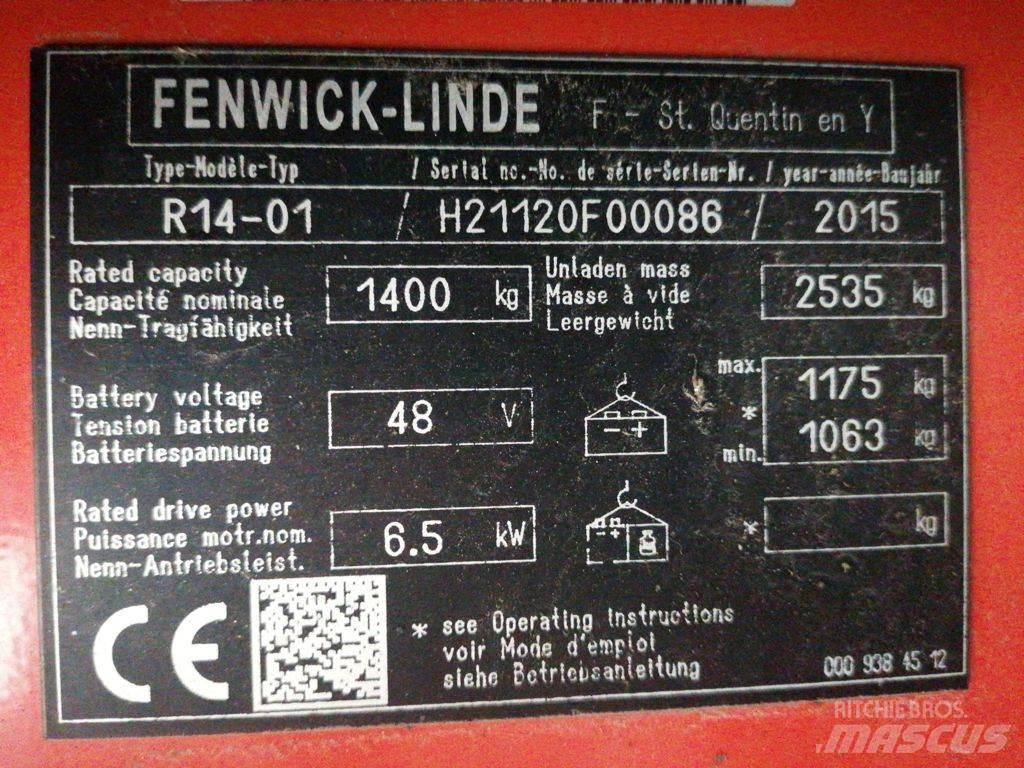 Linde R14-01 Ανυψωτικά στενών δρόμων