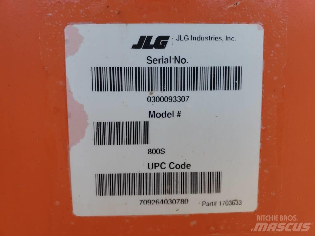 JLG 800 S Φορτηγά ανώμαλου εδάφους