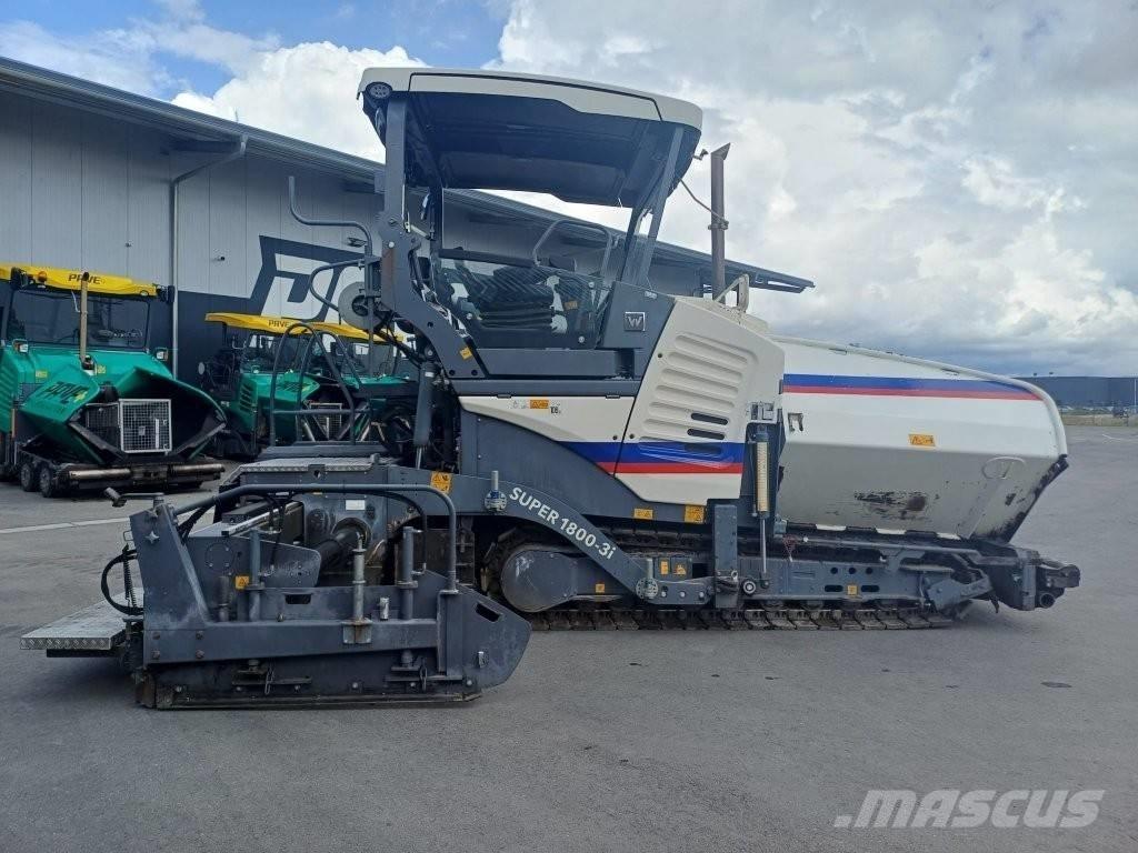 Vögele SUPER 1800-3i Επίστρωση ασφάλτου