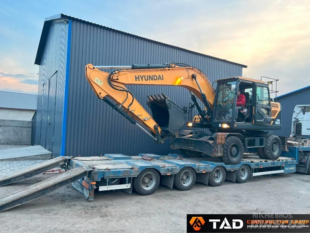 Hyundai HW 160 Εκσκαφείς με τροχούς - λάστιχα