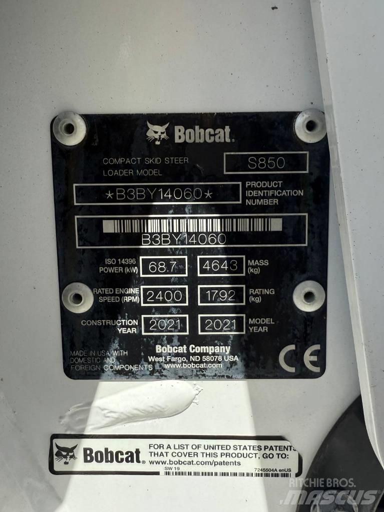 Bobcat S 850 Φορτωτάκια