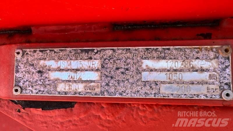 Dücker USM 15 VR4 Λοιπός εξοπλισμός συγκομιδής χορτονομής
