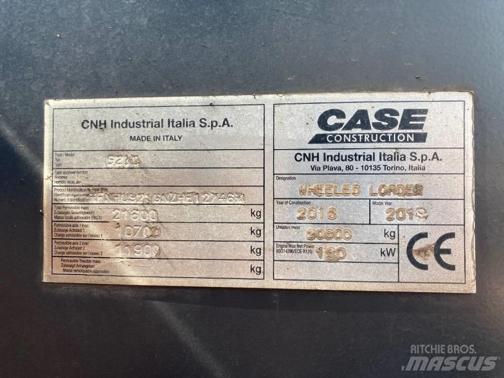 CASE 921G Φορτωτές με λάστιχα (Τροχοφόροι)