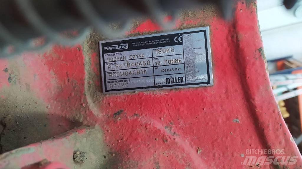 Doosan DX140LCR-7 Εκσκαφείς με ερπύστριες