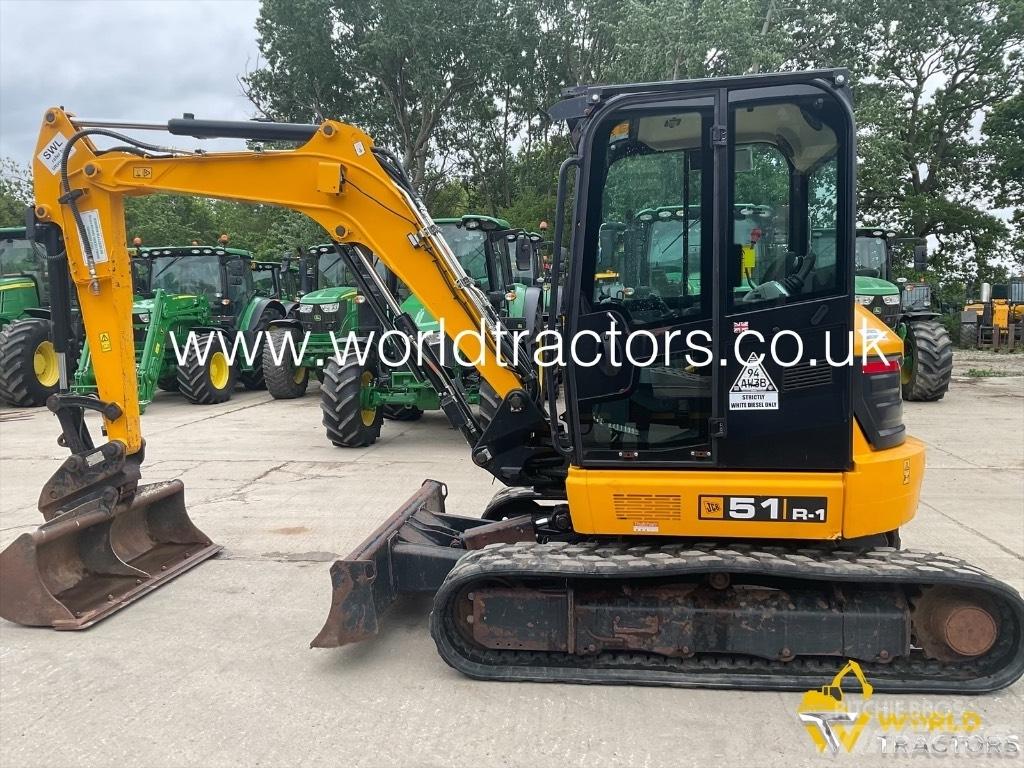 JCB 51 R-1 Εκσκαφάκι (διαβολάκι) < 7t