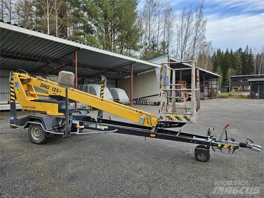 Dino 125T Εναέριες πλατφόρμες τοποθετημένες σε ρυμούλκα