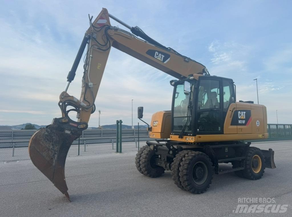 CAT M 318 F Εκσκαφείς με τροχούς - λάστιχα