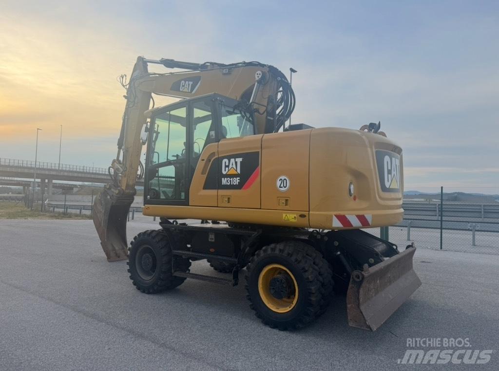 CAT M 318 F Εκσκαφείς με τροχούς - λάστιχα