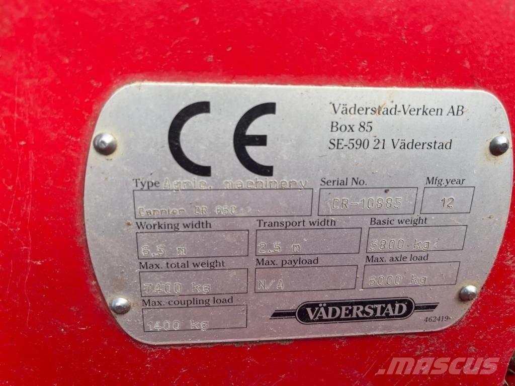 Väderstad Carrier650 Δισκοσβάρνες