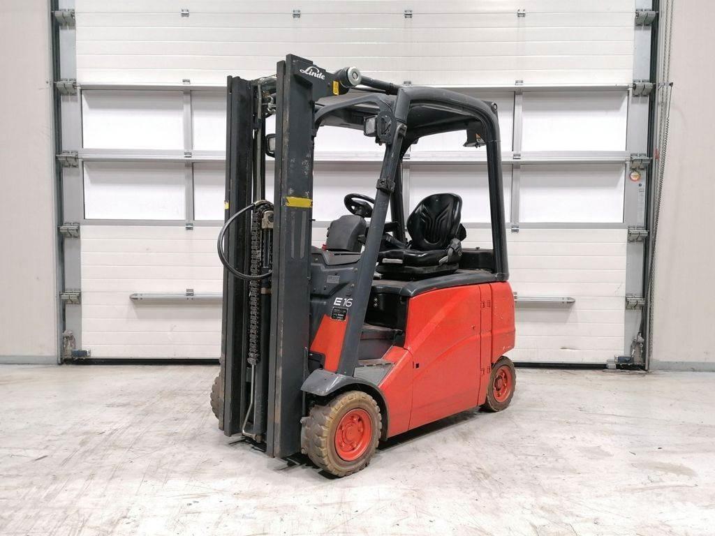 Linde E16PH-01 Ηλεκτρικά περονοφόρα ανυψωτικά κλαρκ
