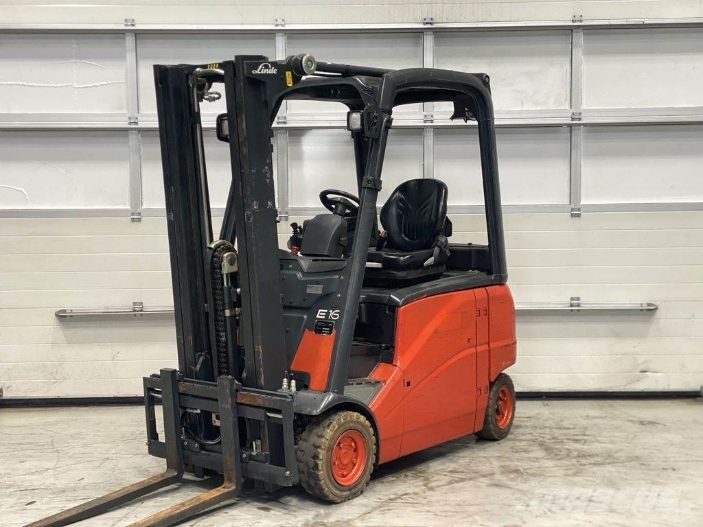 Linde E16PH-01 Ηλεκτρικά περονοφόρα ανυψωτικά κλαρκ