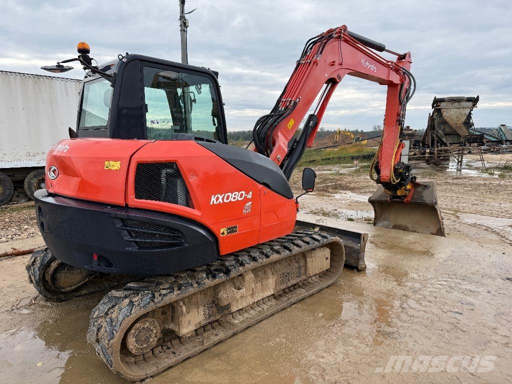 Kubota KX 080-4 Εκσκαφάκι (διαβολάκι) < 7t