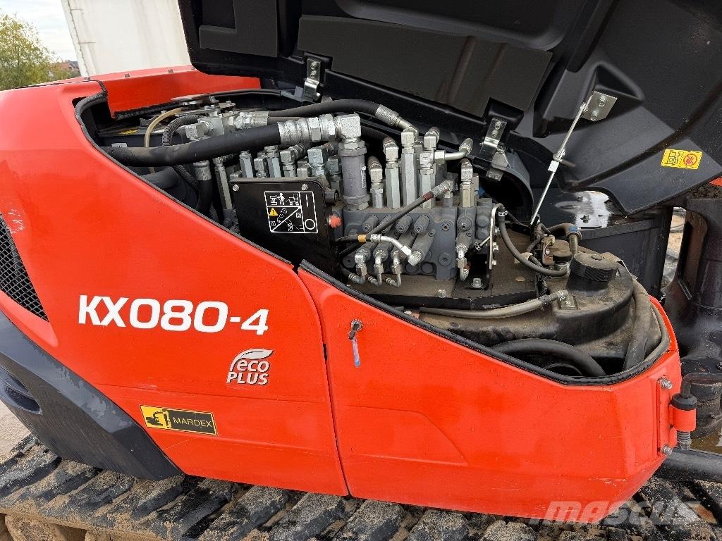 Kubota KX 080-4 Εκσκαφάκι (διαβολάκι) < 7t