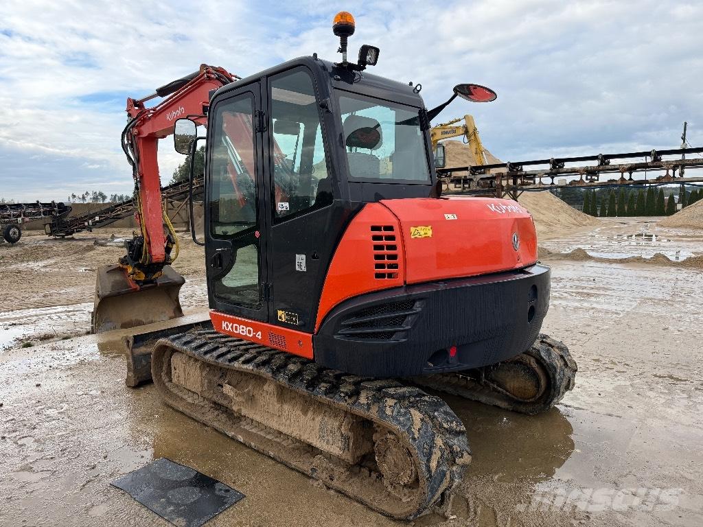Kubota KX 080-4 Εκσκαφάκι (διαβολάκι) < 7t