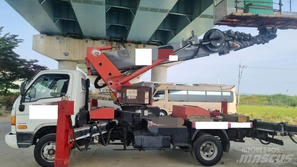  HANA GMS-28A Εναέριες πλατφόρμες τοποθετημένες σε φορτηγό