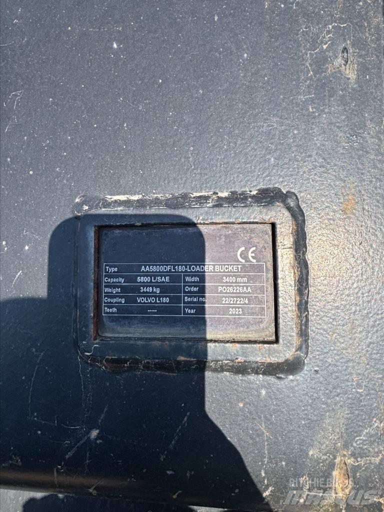 Volvo L180H Φορτωτές με λάστιχα (Τροχοφόροι)