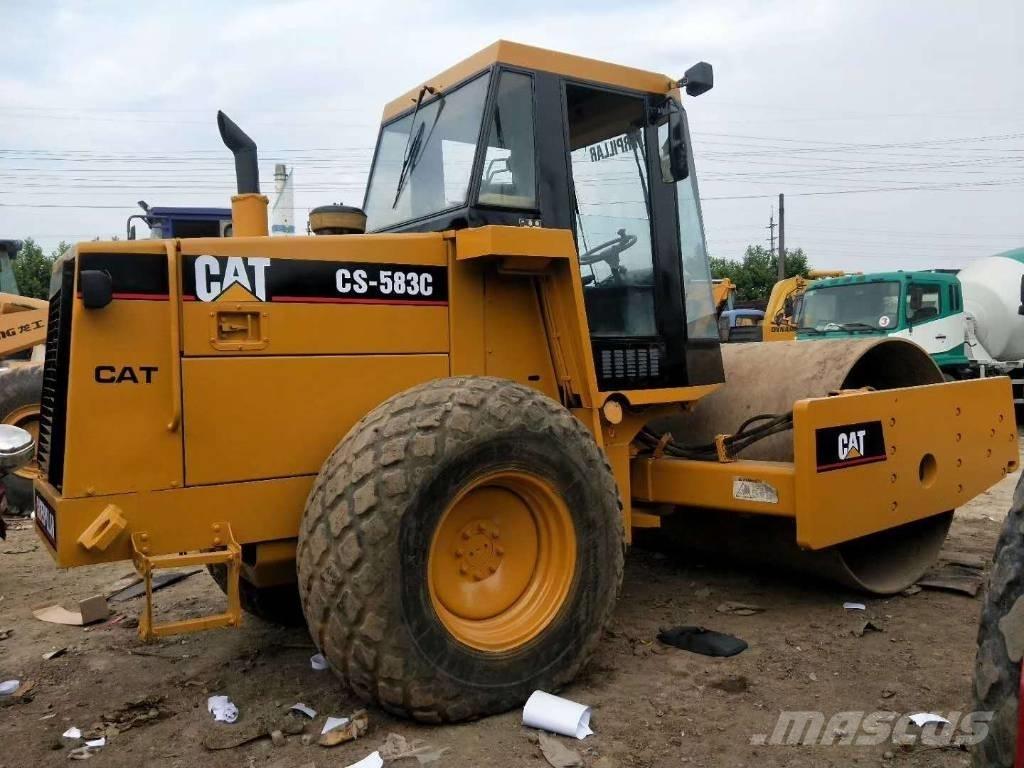 CAT CS583C Οδοστρωτήρες μονού κυλίνδρου