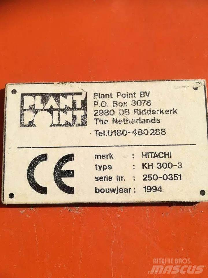 Hitachi KH 300 Γερανοί με ερπύστριες