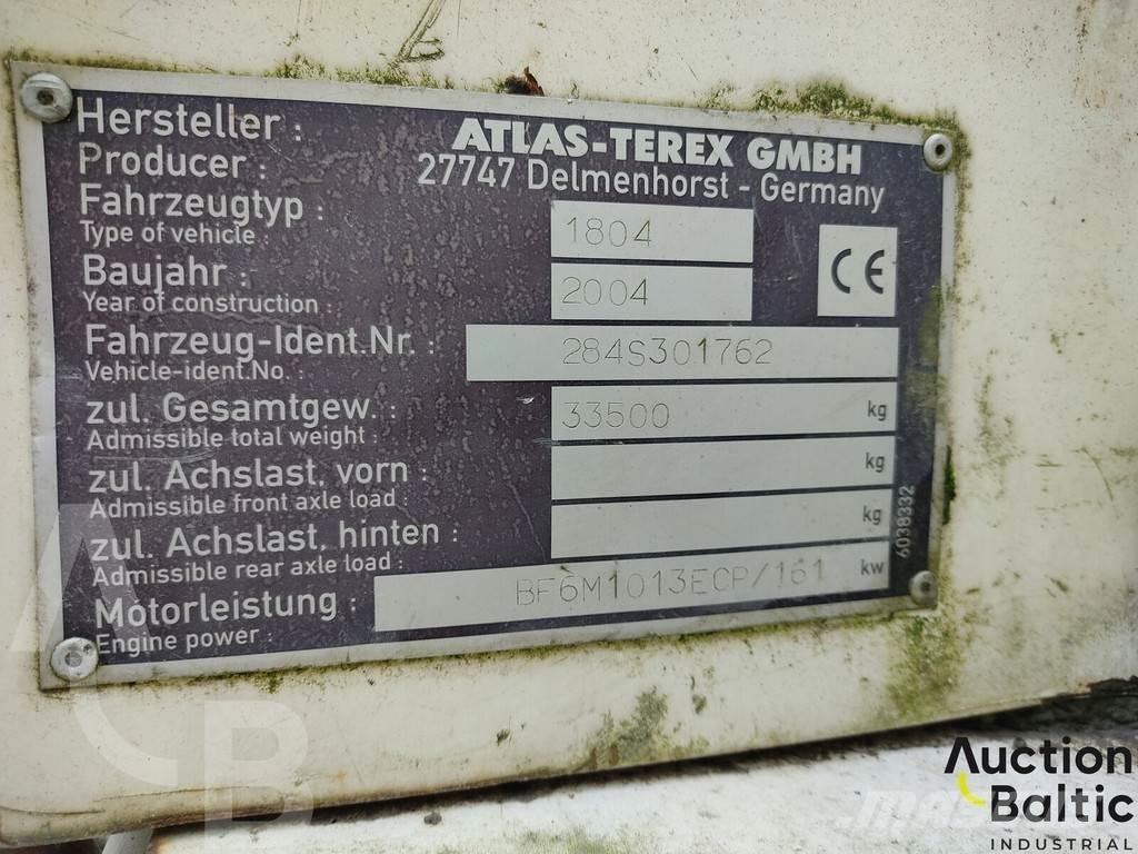 Atlas 1804 MI Εκσκαφείς μεγάλης εμβέλειας
