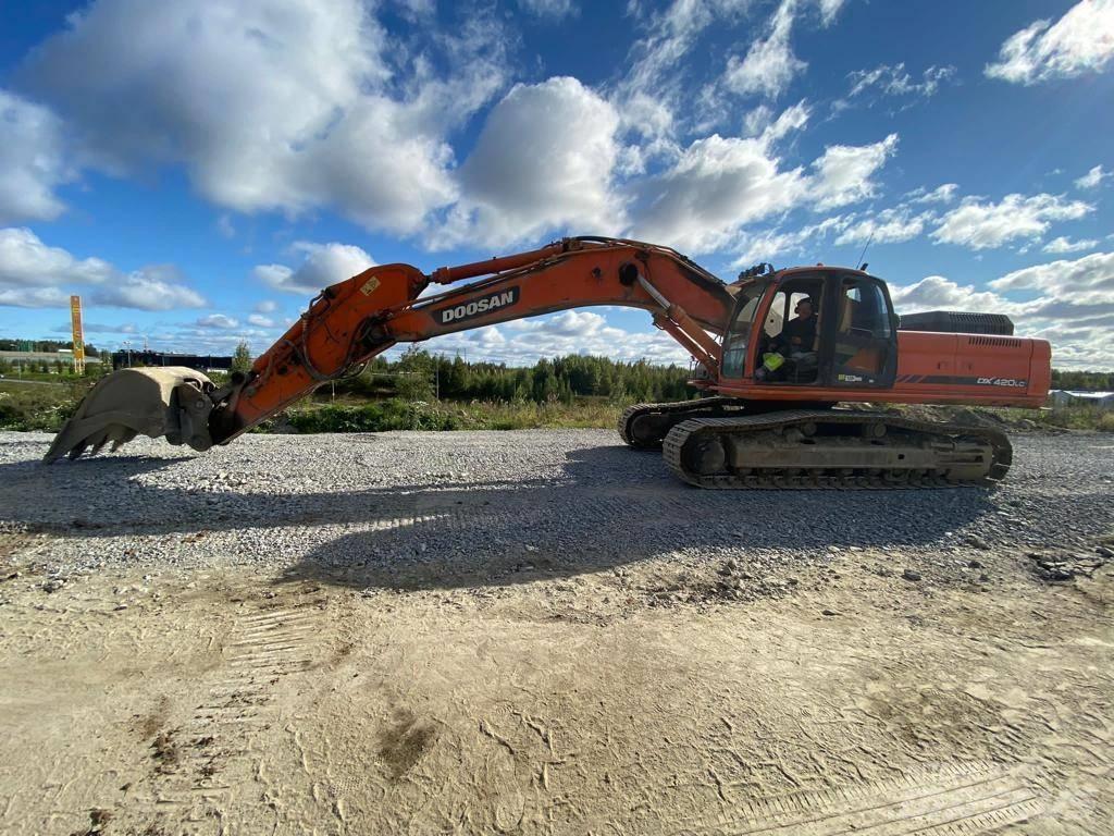 Doosan DX420LC Εκσκαφείς με ερπύστριες