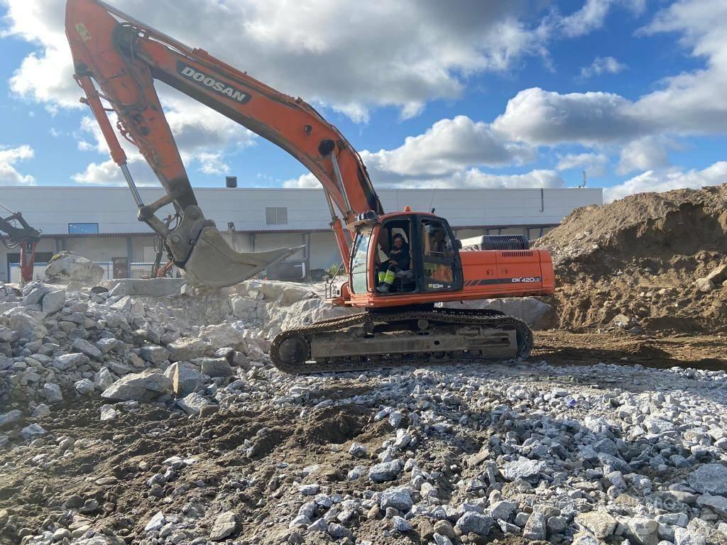 Doosan DX420LC Εκσκαφείς με ερπύστριες