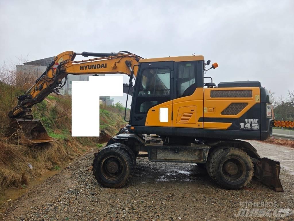 Hyundai HW 145 Εκσκαφείς με τροχούς - λάστιχα