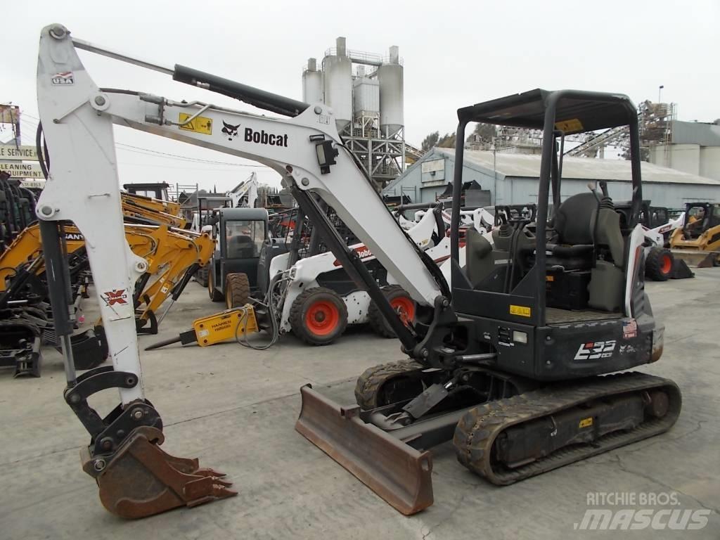 Bobcat E32i Εκσκαφάκι (διαβολάκι) < 7t