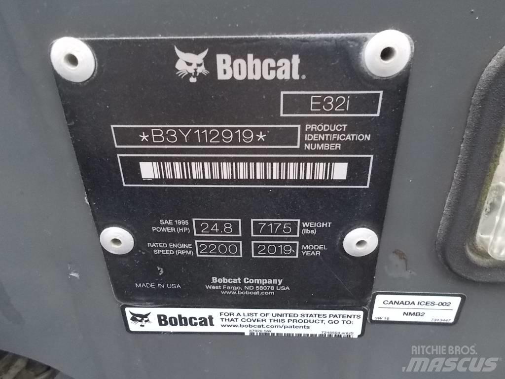 Bobcat E32i Εκσκαφάκι (διαβολάκι) < 7t
