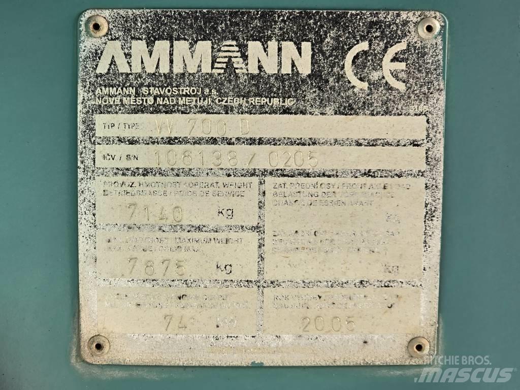 Ammann VV 700 D Οδοστρωτήρες συνδυαστικοί