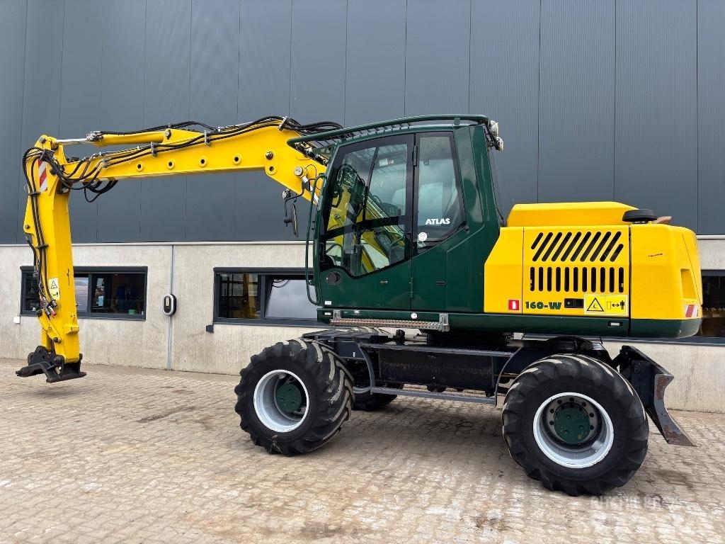 Atlas 160 W - 140 W Εκσκαφείς με τροχούς - λάστιχα