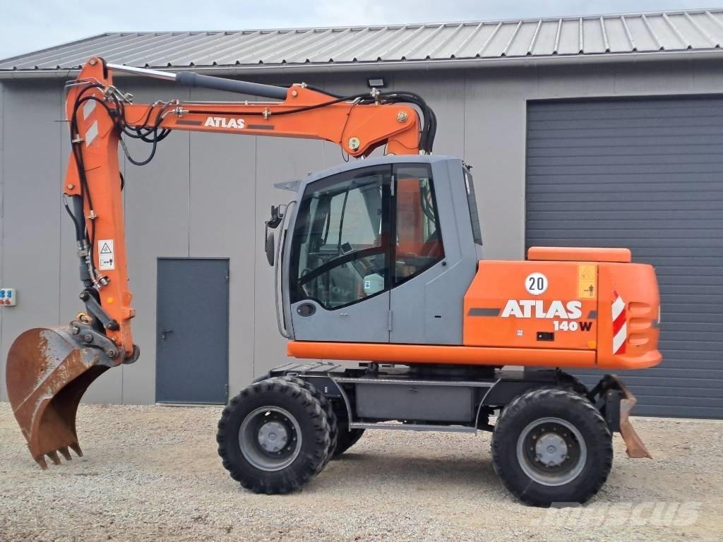 Atlas 140 W Εκσκαφείς με τροχούς - λάστιχα
