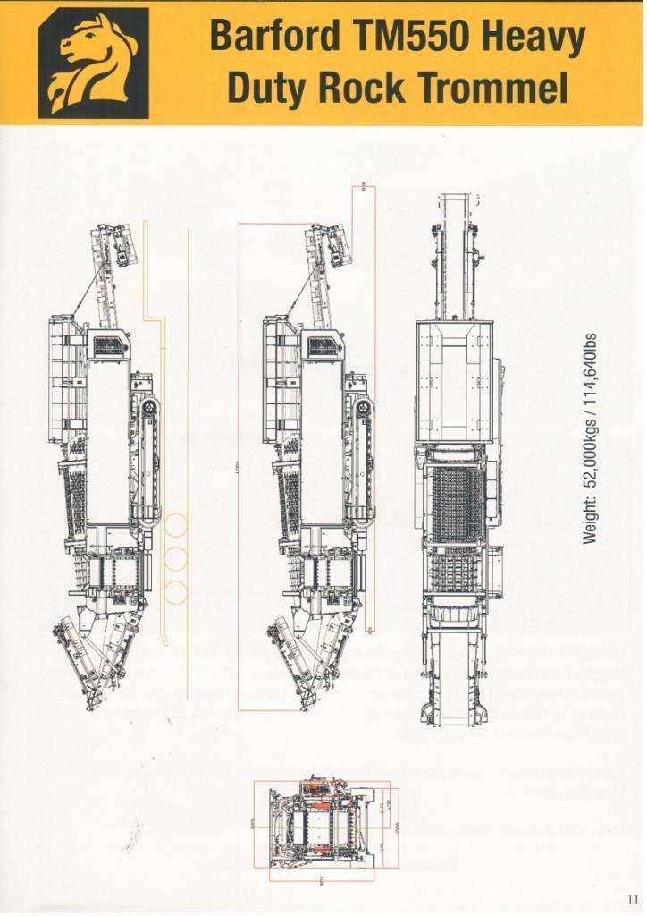 Barford TM550 Μηχανές κοσκινίσματος