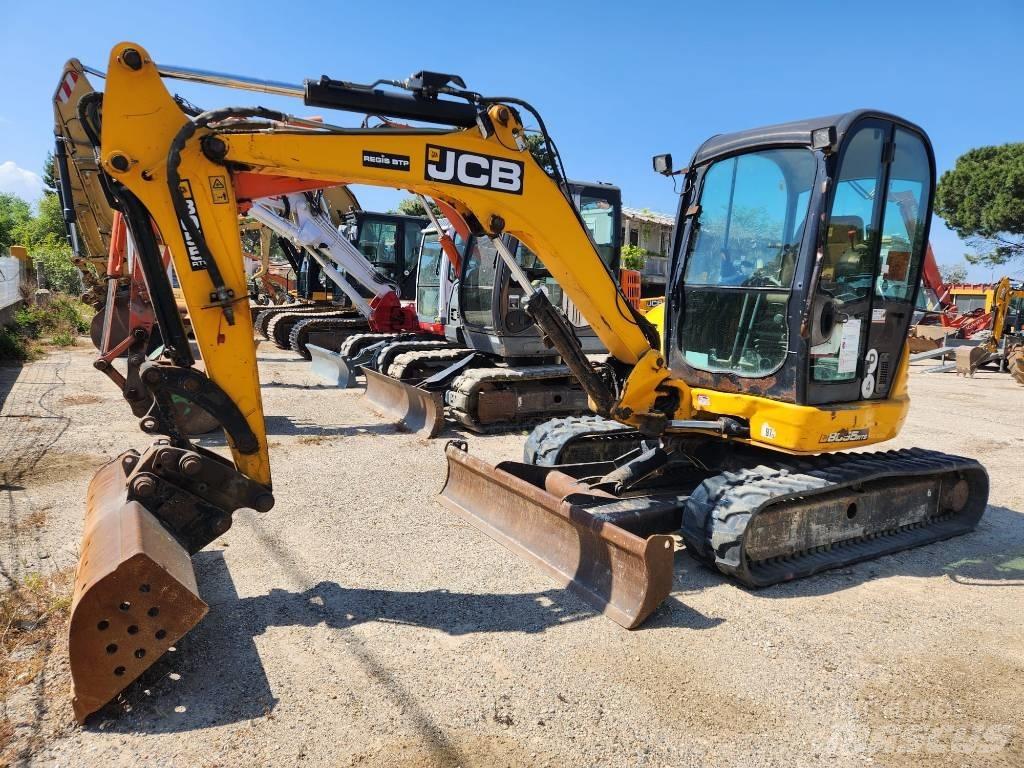 JCB 8055 RTS Εκσκαφάκι (διαβολάκι) < 7t