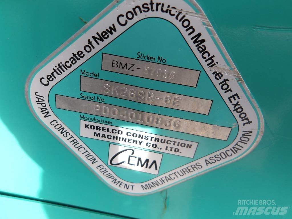 Kobelco SK 28 SR Εκσκαφάκι (διαβολάκι) < 7t
