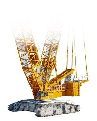 Liebherr LR1750-2 Γερανοί με ερπύστριες
