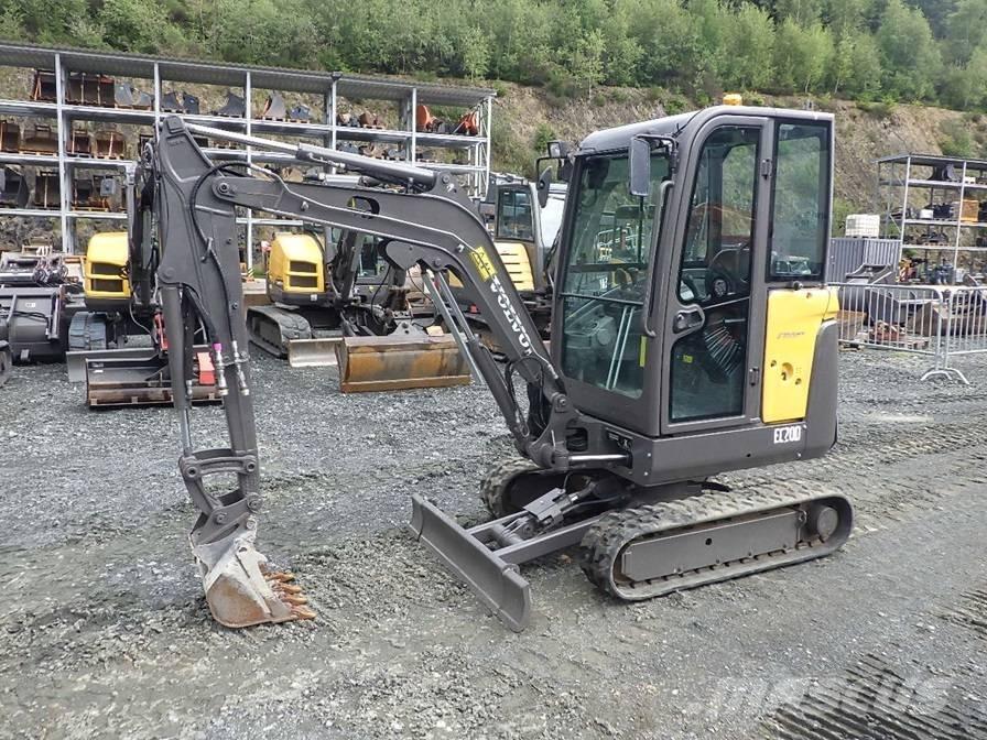 Volvo EC 20 D Εκσκαφάκι (διαβολάκι) < 7t