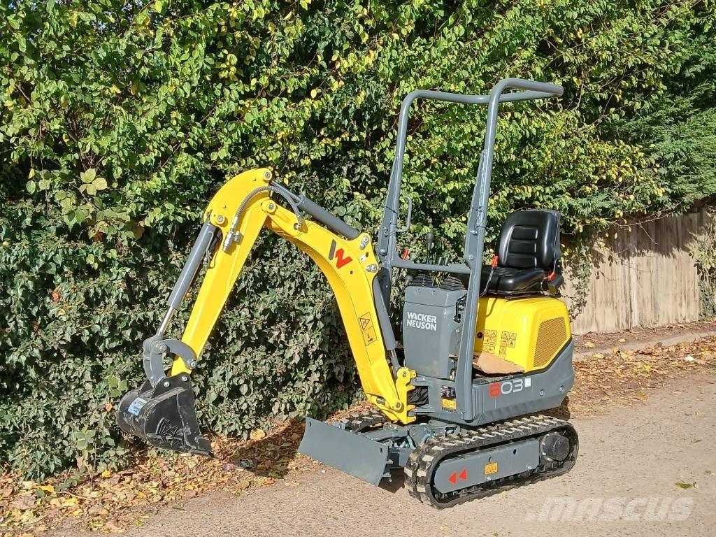 Wacker Neuson 803 Εκσκαφάκι (διαβολάκι) < 7t