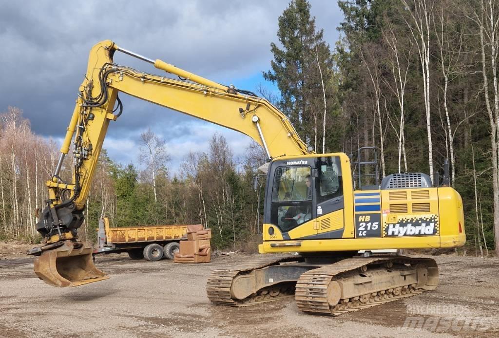Komatsu HB 215 LC-2 Εκσκαφείς με ερπύστριες