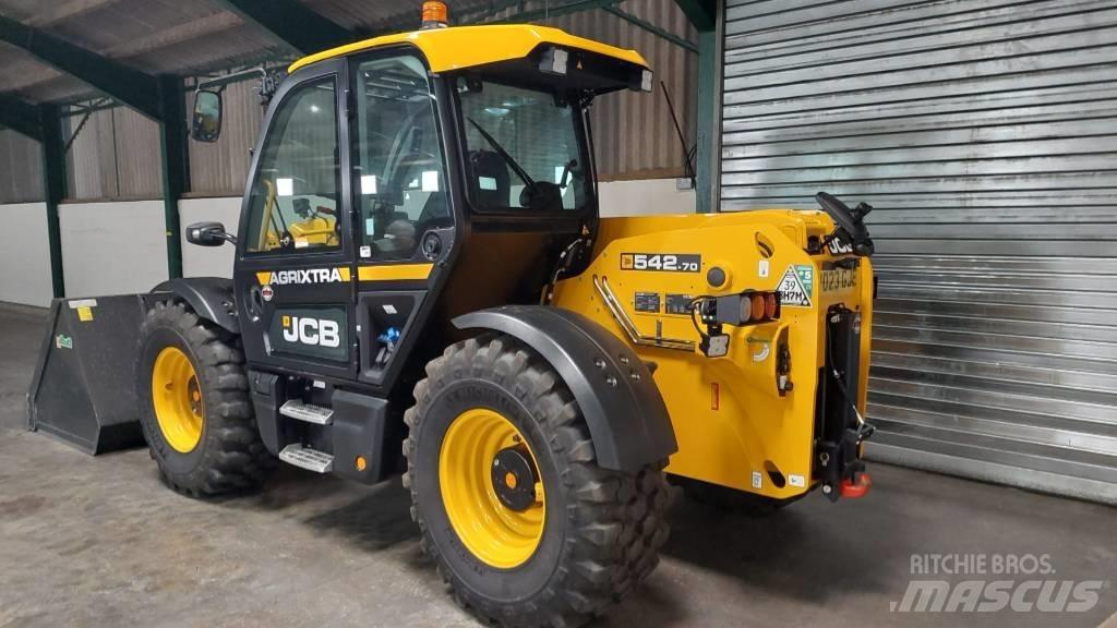 JCB 542-70 Agrixtra Συστήματα τηλεχειρισμού για τη γεωργία