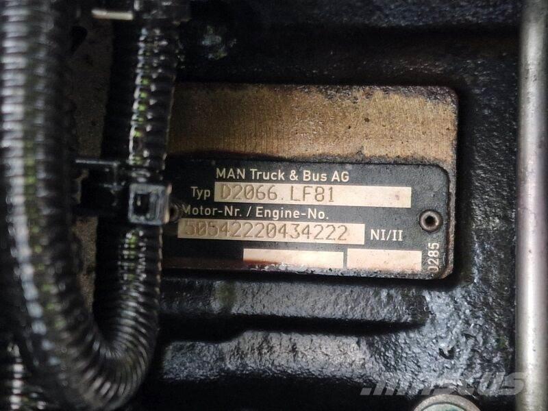 MAN D2066 LF81 Κινητήρες