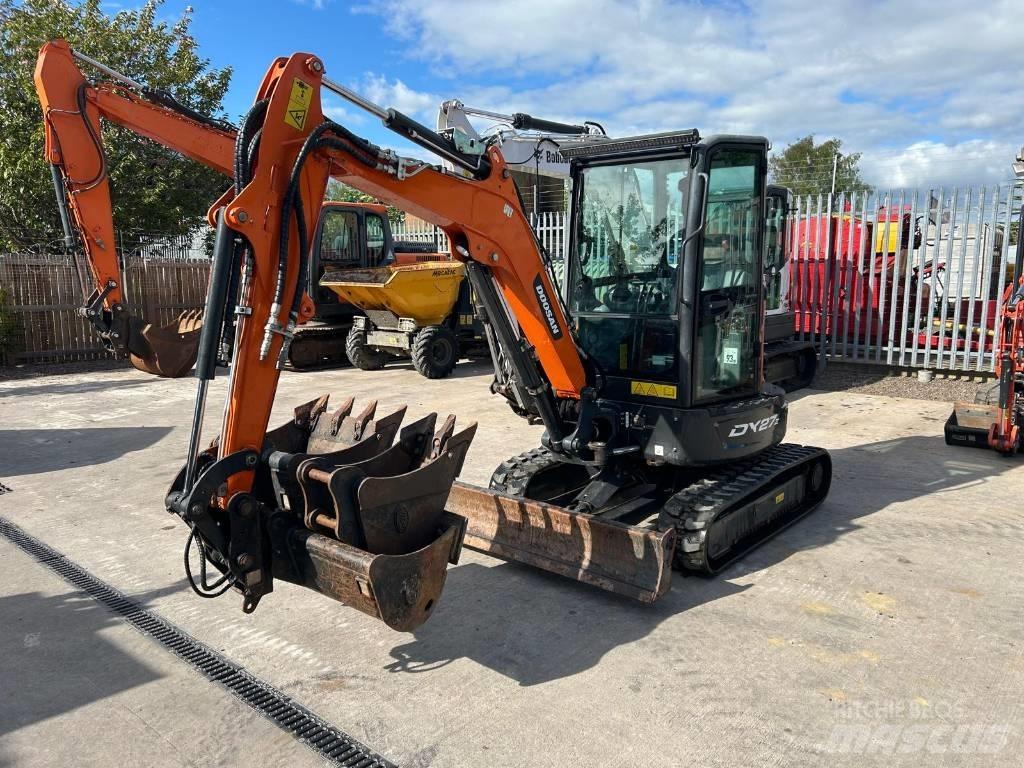Doosan DX 27 Z Εκσκαφάκι (διαβολάκι) < 7t