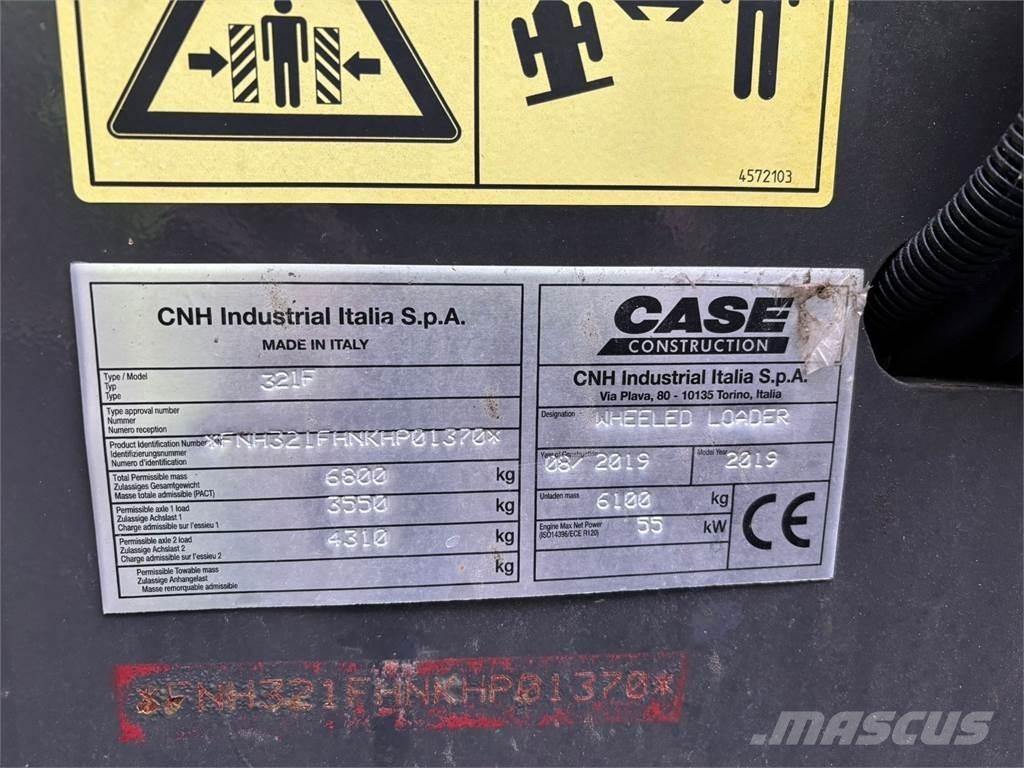 CASE 321f Φορτωτές με λάστιχα (Τροχοφόροι)