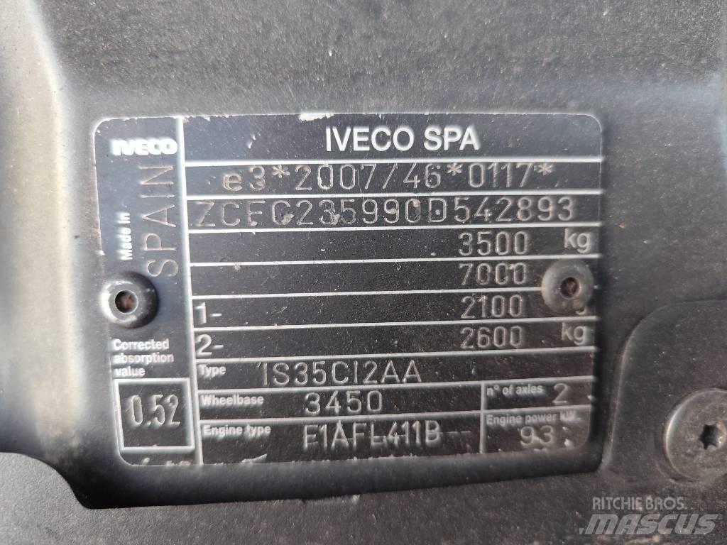 Iveco Daily 35 C 13 Φορτηγά Ανατροπή
