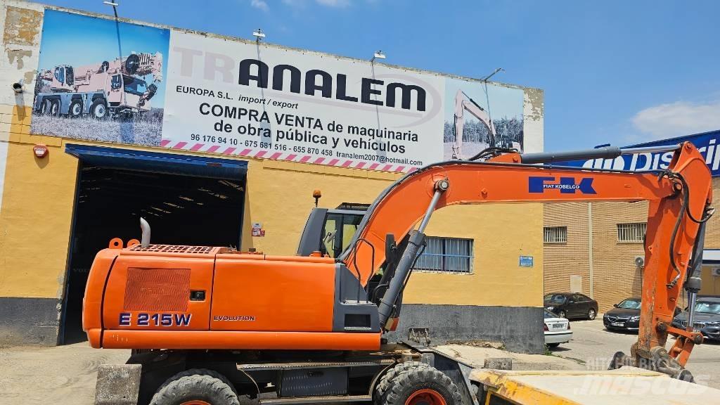 Fiat-Kobelco E215W Εκσκαφείς με τροχούς - λάστιχα
