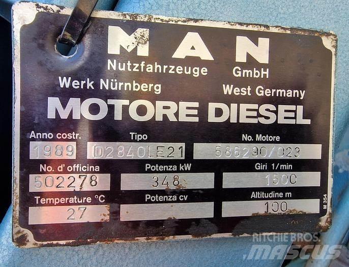 MAN D2840LE21 Κινητήρες