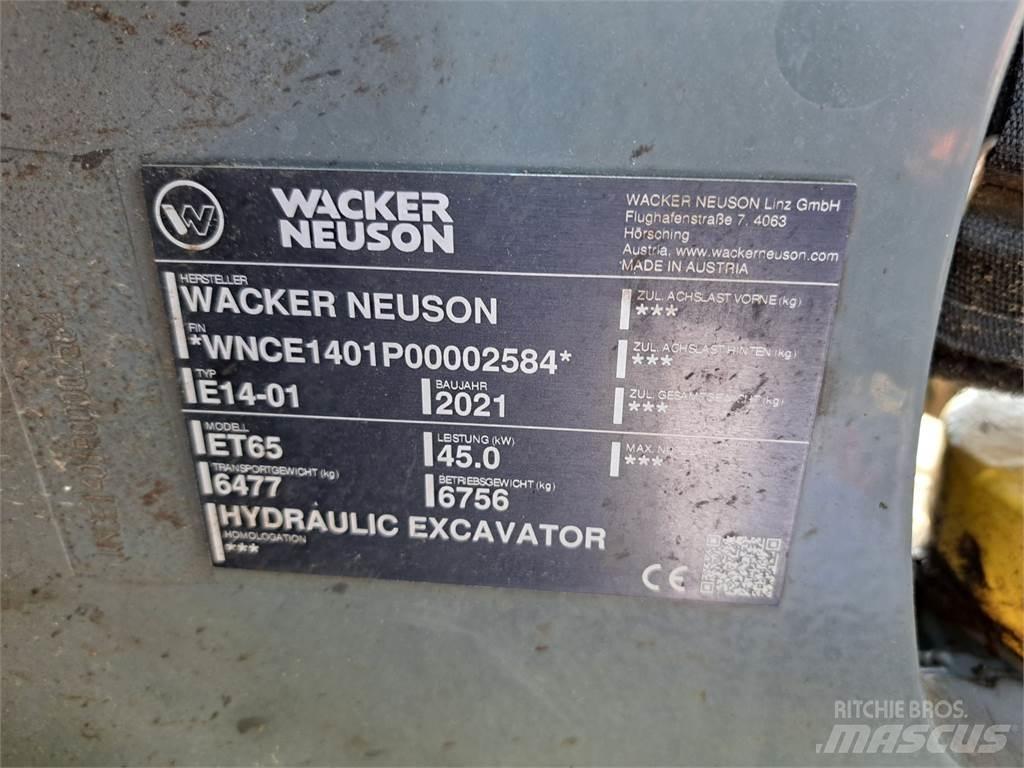 Wacker Neuson ET65 Εκσκαφείς με ερπύστριες