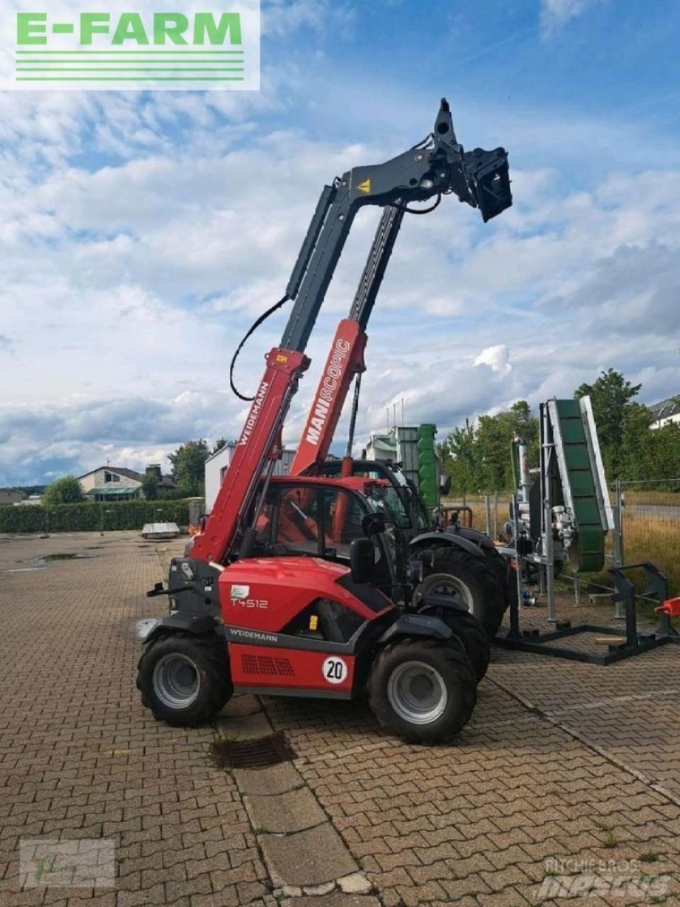 Weidemann t 4512 Συστήματα τηλεχειρισμού για τη γεωργία