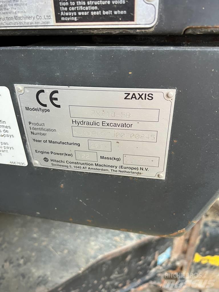Hitachi ZX210LC Εκσκαφείς με ερπύστριες
