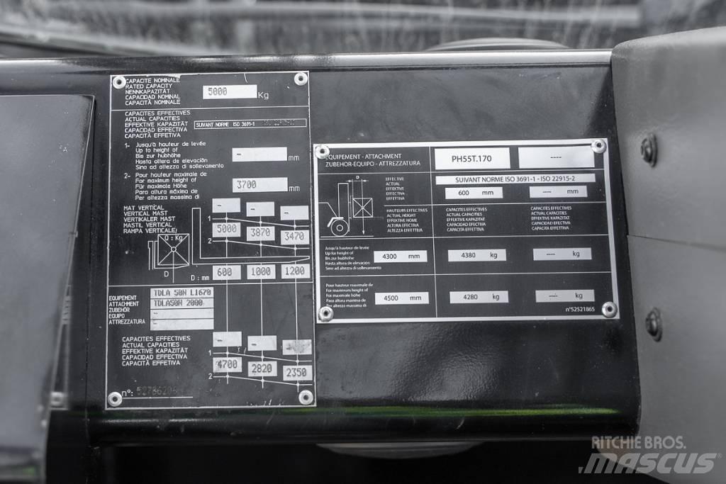 Manitou M 50-4 Πετρελαιοκίνητα Κλαρκ