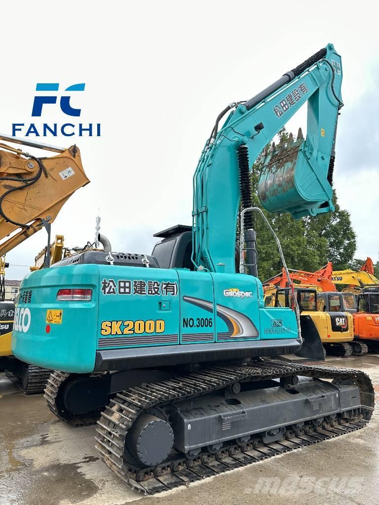 Kobelco SK 200D Εκσκαφείς με ερπύστριες